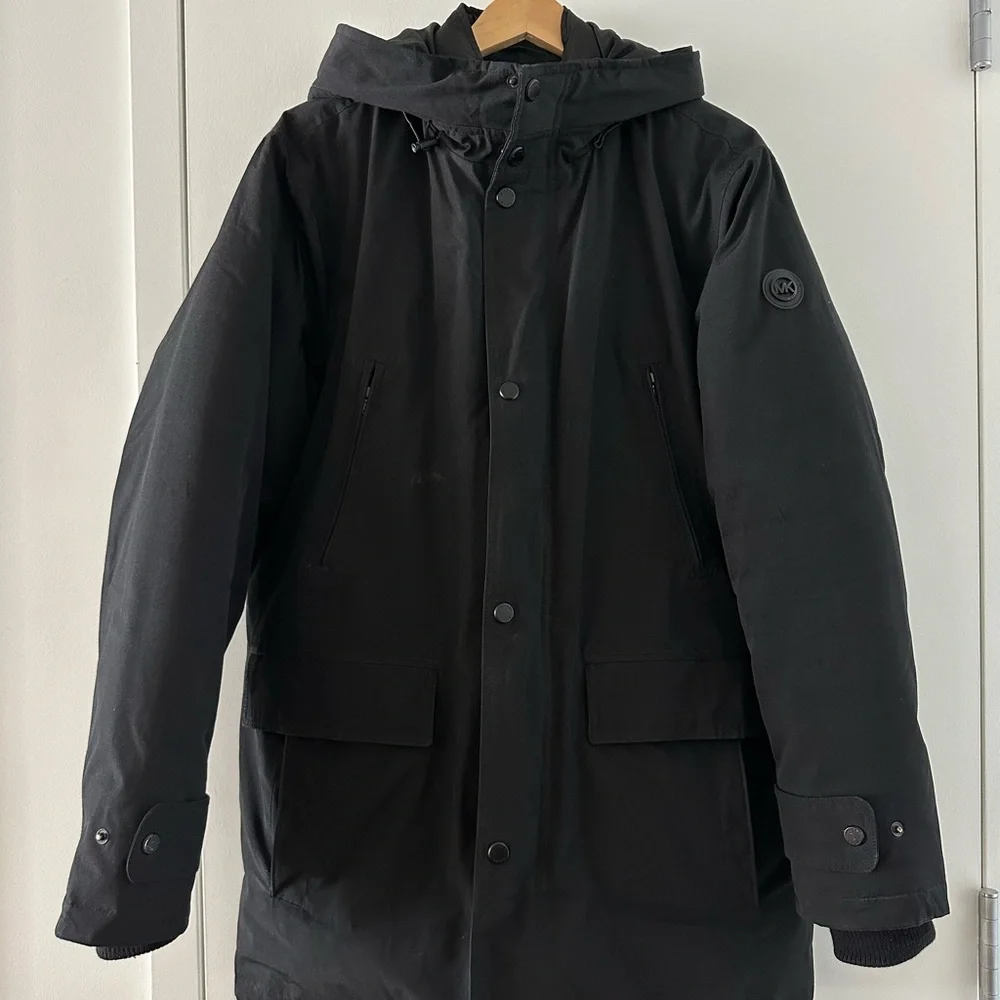 Michael Kors Men's Parka with Hood - Picture 1 of 3
